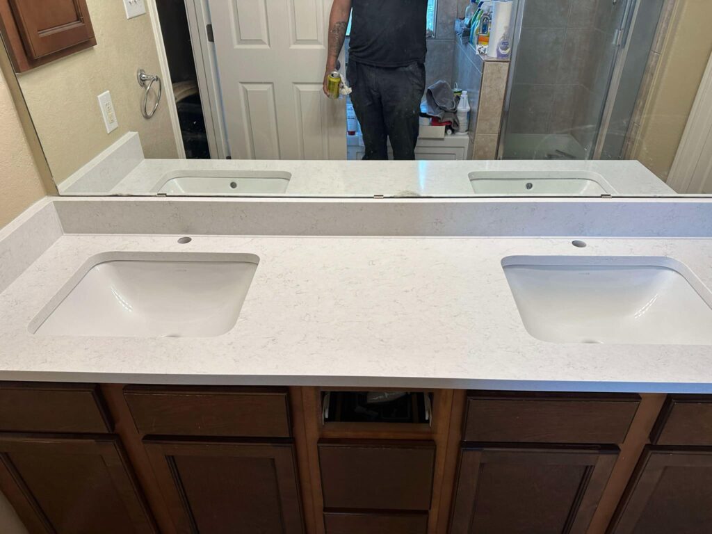 Birchwood quartz vanity top 