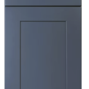 Shaker navy cabinet door